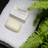 V55 MAX Salicylic Acid, Tea Tree Oil and Sulphur Soap Scrub - Paraben and Cruelty FREE - 100 grams